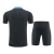 Kit Treino adulto - Camisa e Shorts - Tottenham Nike 24/25 - Cinza com detalhes em azul na internet