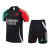 Kit Treino adulto - Camisa e Shorts - Arsenal Adidas 24/25 - Preto com detalhes em verde e vermelho e branco - comprar online