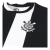 Camisa Corinthians III 24/25 - Torcedor Nike Feminina - Branca e preta - PAIVA SPORTS
