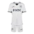 Kit Infantil Napoli II 24/25 - EA7 - Branco com detalhes em azul