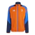 Jaqueta Corta-Vento Juventus Treino 24/25 - Masculina Adidas - Laranja com detalhes em azul