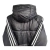 Jaqueta Corta-Vento Real Madrid 23/24 - Masculina Adidas - Preta com listras brancas - PAIVA SPORTS
