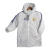 Jaqueta Corta-Vento Real Madrid 2023 - Masculina Adidas - Branca com detalhes em azul na internet