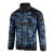 Jaqueta Corta-Vento Napoli Treino 24/25 - Masculina EA7 - Preta com detalhes em azul - comprar online