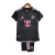 Kit Infantil Inter Miami I 24/25 - Adidas - Preto com detalhes em rosa