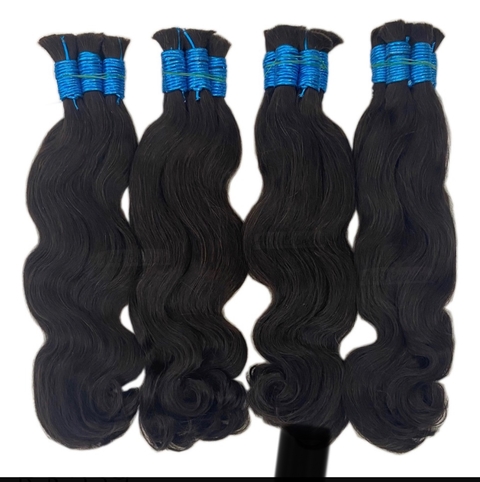 Cabelo indiano liga azul