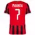 Camisa Milan I 25/25(Morata) Versão Torcedor Puma Masculina - Preto+Vermelho na internet