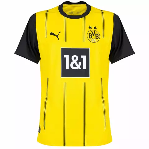 camisa borussia dortmund I 24/25 versão torcedor cor amarelo, camisa borussia camisa borrusia