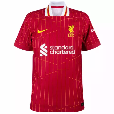 camisa de time liverpool versão torcedor cor vermelho, camisa liverpool I 24/25 cor vermelho 
