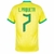 Camisa Brasil I 22/23[Lucas Paqueta] Versão Torcedor Nike Masculina - Amarelo - comprar online