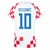 Camisa Croácia I 22/23[Modric] Versão Torcedor Nike Masculina - Branco+Vermelho - comprar online
