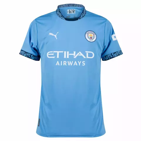 Camisa Manchester City I 24/25 Versão Torcedor Puma Masculina - Azul - comprar online