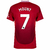 Camisa Manchester United I 24/25(Mount) Versão Torcedor Adidas Masculina - Vermelho na internet