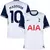 Camisa de futebol Tottenham I 24/25 versão torcedor cor branca com mangas azul. camisa de time tottenham temporada 2025 personalizada com nome e número do jogador maddison.