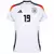 camisa seleção alemanha I 24/25 cor branca, jogador sané camisa 19, camisa alemanha personalizada nome e número.