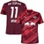 Camisa do RB Leipzig II 24/25, versão torcedor masculina, com detalhes em vermelho e logotipo da Puma.