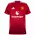 Camisa vermelha do Manchester United, modelo I 23/24, versão torcedor, fabricada pela Adidas, com logotipo do time, camisa manchester united 