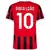 Camisa Milan I 25/25(Rafa Leão) Versão Torcedor Puma Masculina - Preto+Vermelho na internet