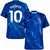 Camisa de futebol do Chelsea 2024/25 masculina na cor azul com detalhes em branco e laranja,  Personalizada com nome Mudryk e número 10 nas costas