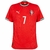 Camisa Portugal I 25/26(Cristiano Ronaldo) Versão Torcedor Nike Masculina - Vermelho - CRAZY SPORTS / CAMISAS DE TIMES