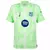 Camisa do Barcelona II 23/24 na versão torcedor, cor branca com detalhes em verde e logotipo da Nike. Camisa Barcelona Verde 
