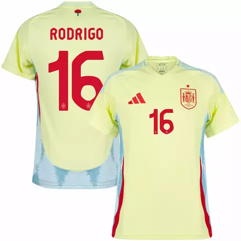 Camisa Espanha II 24/25(Rodrigo) Versão Torcedor Adidas Masculina - Amarela - comprar online