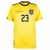 Camisa Equador I 22/23[Caicedo] Versão Torcedor Marathon Masculina - Amarelo na internet