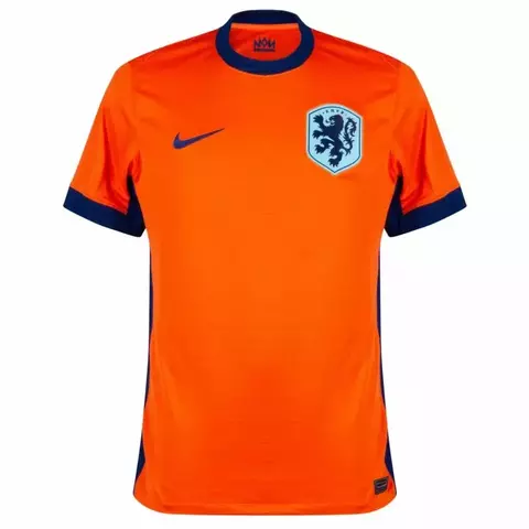 camisa de futebol seleção holanda cor laranja versão torcedor, camisa holanda I 24/25 cor laranja.
