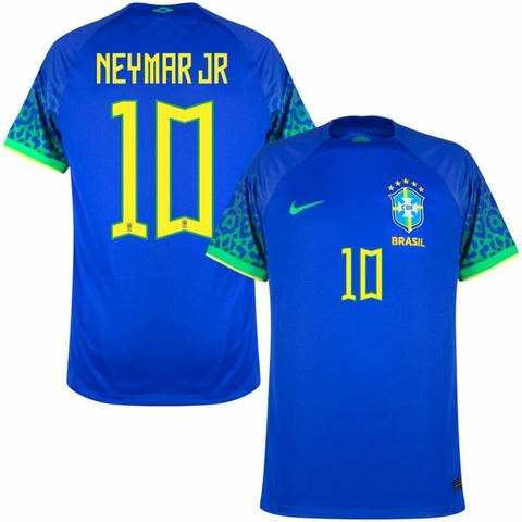 Camisa Brasil II 22/23[Neymar Jr] Versão Torcedor Nike Masculina - Azul
