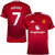camisa de futebol manchester united I 24/25 versão torcedor personalizada com nome e núemero do jogador Mount.