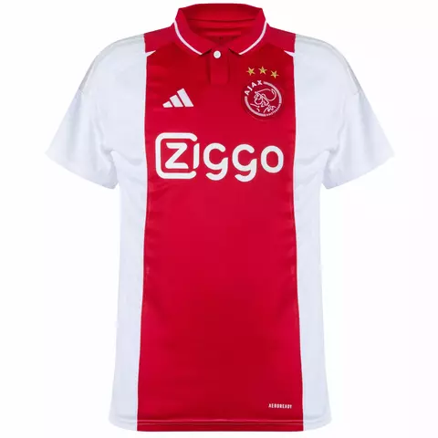Camisa de futebol Ajax I 24/25 Versão Torcedor. camisa de time ajax 