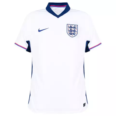camisa de futebol seleção inglaterra cor branca, camisa inglaterra I 24/25 versão torcedor cor branco.