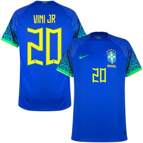 Camisa Brasil II 22/23[Vini Jr] Versão Torcedor Nike Masculina - Azul