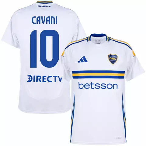 Camisa Boca Juniors II 24/25(Cavani) - Versão Torcedor Adidas Masculina - Branco - comprar online