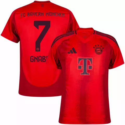 Camisa de futebol Bayern de munique I 24/25 Versão Torcedor. camisa de time bayern personalizada com nome e número do jogador gnabry