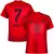 Camisa de futebol Bayern de munique I 24/25 Versão Torcedor. camisa de time bayern personalizada com nome e número do jogador gnabry