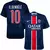 Camisa do Paris Saint Germain (PSG) com o nome e número de O. Dembélé, modelo masculino, na cor azul. camisa Paris Saint German Personalizada com nome  número do jogador Dembélé