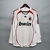 Camisa Retrô AC Milan 2006 Campeão Champions League Manga Longa - Versão Torcedor Masculina - Branco