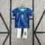 conjunto infantil brasil II camisa + calção cor azul 