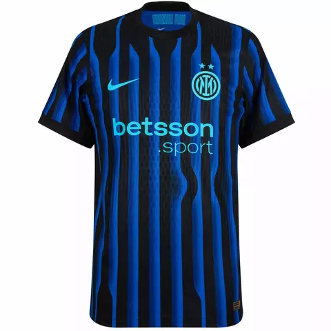 camisa de futebol inter de milão I 25/26 versão torcedor cor azul, camisa de time inter de milão