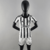 Kit Infantil Juventus I 22/23 - Versão Infantil Adidas Masculina - Branco+Preto