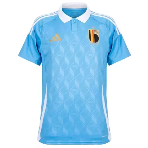 camisa seleção bélgica II 23/24 versão torcedor cor azul celeste, camisa bélgica especial aventuras do timtim