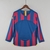Camisa Retrô Barcelona I 2006 Manga Longa - Versão Torcedor Nike Masculina - Vermelho+Azul na internet