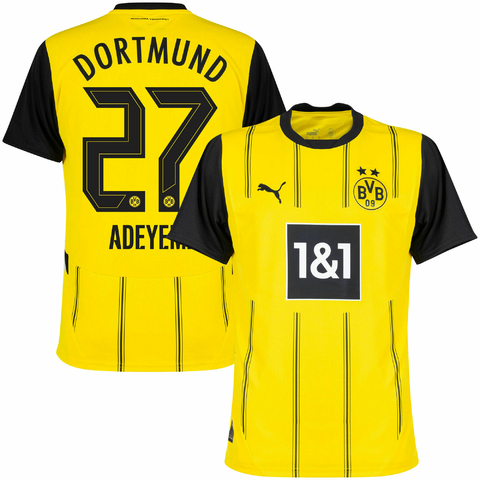 Camisa de futebol Borrusia dourtmund I 24/25 Versão Torcedor. camisa de time borrusia personalizada com nome e número do jogador adeymi