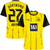 Camisa de futebol Borrusia dourtmund I 24/25 Versão Torcedor. camisa de time borrusia personalizada com nome e número do jogador adeymi