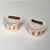 Imagem do Saleiro em porcelana com pegador de madeira