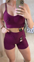 Top Jacqard Alça Açai Franzido - COM BOJO - LADY FOCUS MODA FITNESS