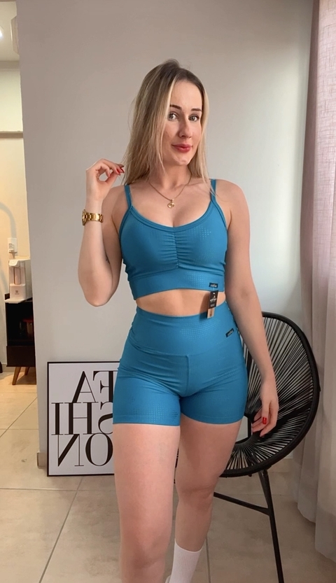 Shorts Jacqard Lumy Azul Atlantis