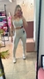 CONJUNTO Jacqard Lumy Gray com Brilho - EDIÇÃO ESPECIAL - LADY FOCUS MODA FITNESS