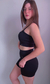 Conjunto Poliamida Preto - Linha Basic - LADY FOCUS MODA FITNESS